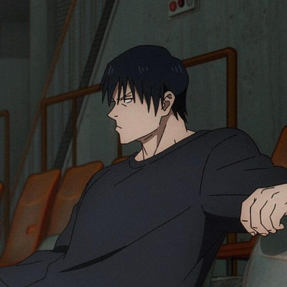 Chambeador Toji Fushiguro del anime y manga de Jujutsu Kaisen. Cómoda, suave al tacto y de alta calidad