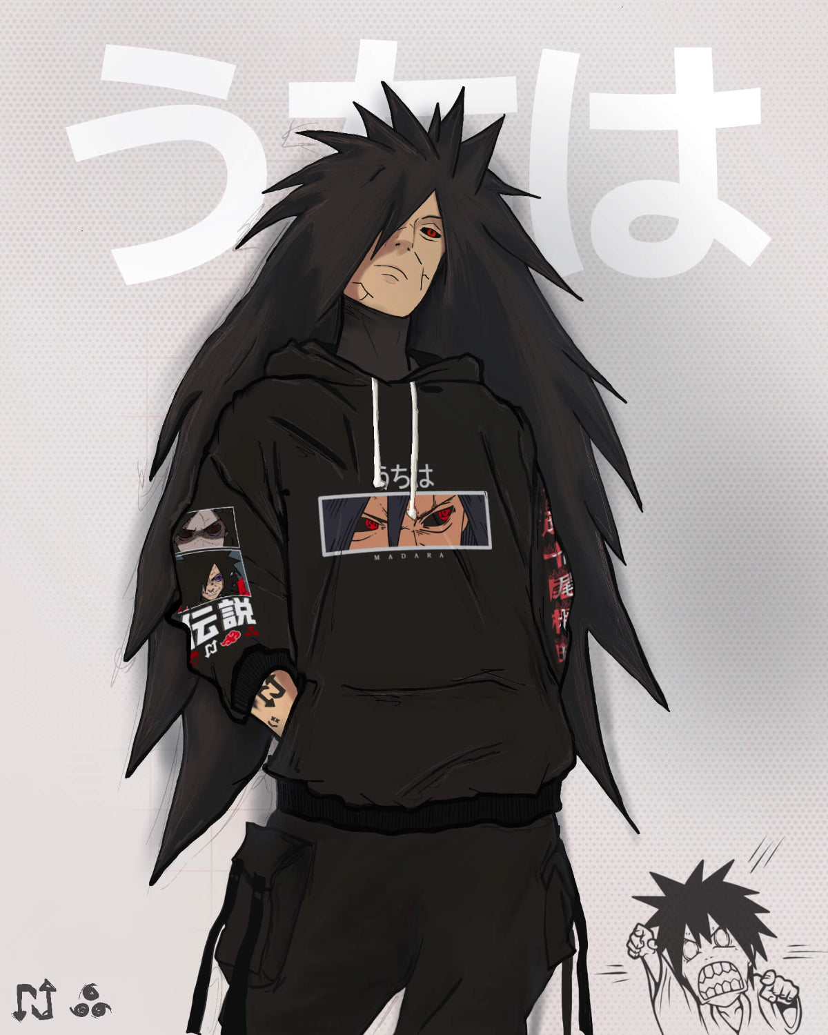 Hoodie Madara "The Ghost" Uchiha