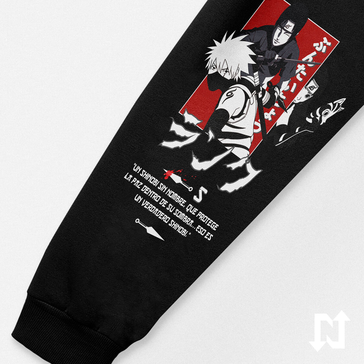 Hoodie ANBU 02 NEXO Street S-M / ALTA DENSIDAD (320 gr) Buso