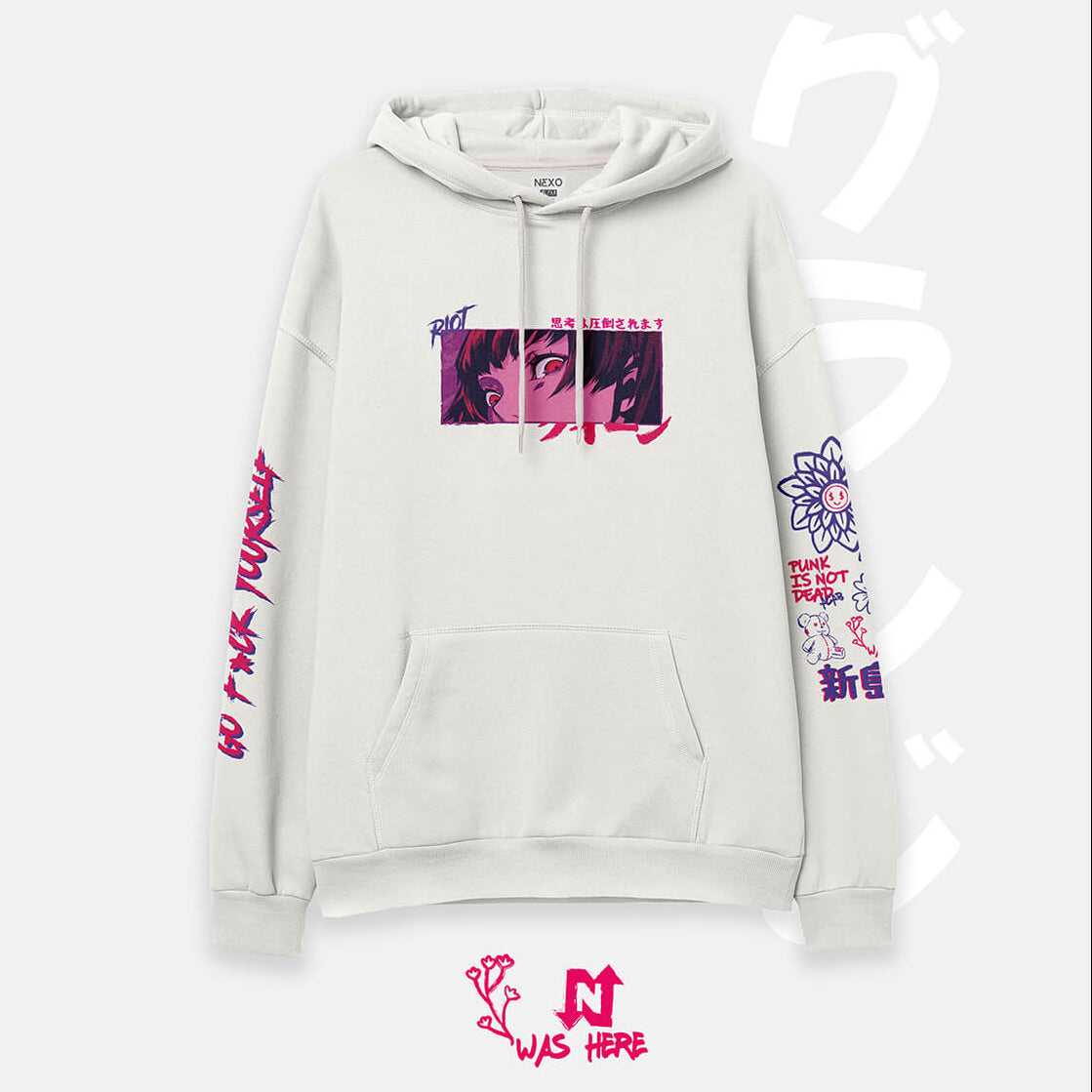 Hoodie Oversize Grunge Feelings NEXO Street S-M Buso